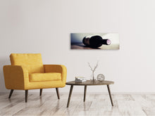Laden Sie das Bild in den Galerie-Viewer, Leinwandbild Panorama Edler Rotwein