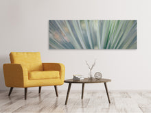 Laden Sie das Bild in den Galerie-Viewer, Leinwandbild Panorama Streifen von Pflanze