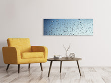 Laden Sie das Bild in den Galerie-Viewer, Leinwandbild Panorama Ein Wand aus Regen
