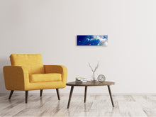 Laden Sie das Bild in den Galerie-Viewer, Leinwandbild Panorama Ein Himmel voller Herzen