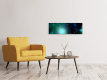 Laden Sie das Bild in den Galerie-Viewer, Leinwandbild Panorama Fantastische Galaxie