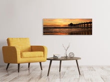 Laden Sie das Bild in den Galerie-Viewer, Leinwandbild Panorama Ein Platz am Strand zum Träumen