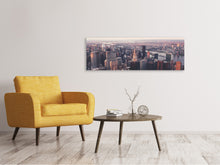 Laden Sie das Bild in den Galerie-Viewer, Leinwandbild Panorama Ein Blick auf New York