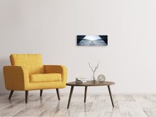 Laden Sie das Bild in den Galerie-Viewer, Leinwandbild Panorama Architektur aus Glas