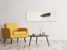 Laden Sie das Bild in den Galerie-Viewer, Leinwandbild Panorama Der Lippenstift