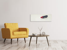 Laden Sie das Bild in den Galerie-Viewer, Leinwandbild Panorama Der Lippenstift