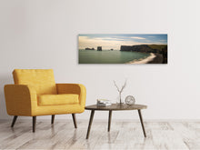 Laden Sie das Bild in den Galerie-Viewer, Leinwandbild Panorama Wunderschöne Klippen