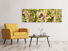 Laden Sie das Bild in den Galerie-Viewer, Leinwandbild Panorama Der Bläuling