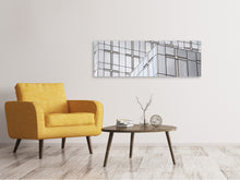 Laden Sie das Bild in den Galerie-Viewer, Leinwandbild Panorama Ein Palast aus Glas