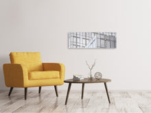 Laden Sie das Bild in den Galerie-Viewer, Leinwandbild Panorama Ein Palast aus Glas