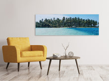 Laden Sie das Bild in den Galerie-Viewer, Leinwandbild Panorama Meine Oase