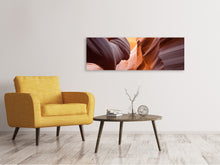 Laden Sie das Bild in den Galerie-Viewer, Leinwandbild Panorama Grossartiger Antelope Canyon