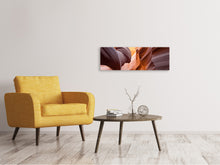 Laden Sie das Bild in den Galerie-Viewer, Leinwandbild Panorama Grossartiger Antelope Canyon