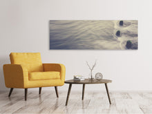 Laden Sie das Bild in den Galerie-Viewer, Leinwandbild Panorama Das mystische Meer