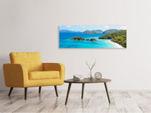 Laden Sie das Bild in den Galerie-Viewer, Leinwandbild Panorama Mein Lieblinsplatz am Strand