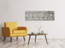 Laden Sie das Bild in den Galerie-Viewer, Leinwandbild Panorama Mauer Muster