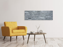Laden Sie das Bild in den Galerie-Viewer, Leinwandbild Panorama Noble Mauer