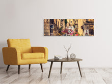 Laden Sie das Bild in den Galerie-Viewer, Leinwandbild Panorama Graffiti in Sizilien