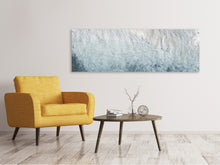 Laden Sie das Bild in den Galerie-Viewer, Leinwandbild Panorama Eis Kunst
