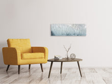 Laden Sie das Bild in den Galerie-Viewer, Leinwandbild Panorama Eis Kunst