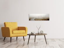 Laden Sie das Bild in den Galerie-Viewer, Leinwandbild Panorama Dichter Nebel