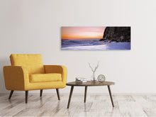 Laden Sie das Bild in den Galerie-Viewer, Leinwandbild Panorama Im Eis