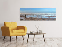 Laden Sie das Bild in den Galerie-Viewer, Leinwandbild Panorama Die Nordsee