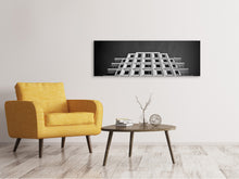 Laden Sie das Bild in den Galerie-Viewer, Leinwandbild Panorama Imposantes Gebäude