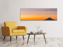 Laden Sie das Bild in den Galerie-Viewer, Leinwandbild Panorama Fujisan bei Sonnenuntergang