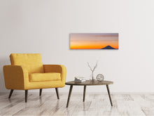 Laden Sie das Bild in den Galerie-Viewer, Leinwandbild Panorama Fujisan bei Sonnenuntergang