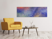 Laden Sie das Bild in den Galerie-Viewer, Leinwandbild Panorama Buntes Glas