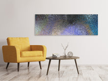 Laden Sie das Bild in den Galerie-Viewer, Leinwandbild Panorama Glas bunt satiniert