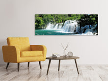 Laden Sie das Bild in den Galerie-Viewer, Leinwandbild Panorama Natur Schauspiel