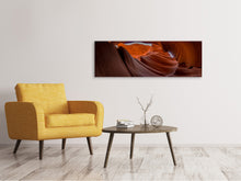 Laden Sie das Bild in den Galerie-Viewer, Leinwandbild Panorama Fantastischer Antelope canyon
