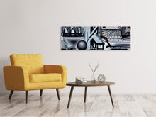 Laden Sie das Bild in den Galerie-Viewer, Leinwandbild Panorama Die Graffiti Kunst