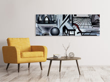 Laden Sie das Bild in den Galerie-Viewer, Leinwandbild Panorama Die Graffiti Kunst
