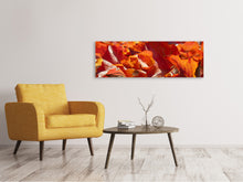 Laden Sie das Bild in den Galerie-Viewer, Leinwandbild Panorama Schönes Herbstlaub