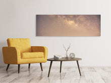 Laden Sie das Bild in den Galerie-Viewer, Leinwandbild Panorama Ein Himmel voller Sterne
