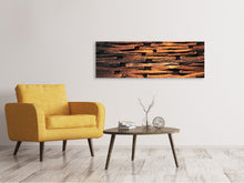 Laden Sie das Bild in den Galerie-Viewer, Leinwandbild Panorama Steinschimmer