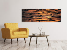 Laden Sie das Bild in den Galerie-Viewer, Leinwandbild Panorama Steinschimmer