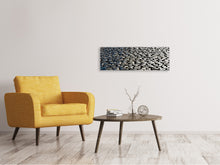 Laden Sie das Bild in den Galerie-Viewer, Leinwandbild Panorama Stein Muster