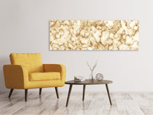 Laden Sie das Bild in den Galerie-Viewer, Leinwandbild Panorama Abstrakte Steinwand