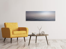 Laden Sie das Bild in den Galerie-Viewer, Leinwandbild Panorama Die Stille des Meeres