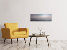 Laden Sie das Bild in den Galerie-Viewer, Leinwandbild Panorama Die Stille des Meeres