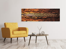 Laden Sie das Bild in den Galerie-Viewer, Leinwandbild Panorama Der Kanaldeckel
