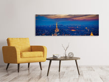 Laden Sie das Bild in den Galerie-Viewer, Leinwandbild Panorama Der Eiffelturm in Frankreich