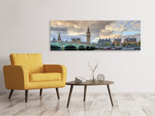 Laden Sie das Bild in den Galerie-Viewer, Leinwandbild Panorama London UK