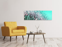 Laden Sie das Bild in den Galerie-Viewer, Leinwandbild Panorama Makro Löwenzahn