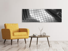 Laden Sie das Bild in den Galerie-Viewer, Leinwandbild Panorama Abstrakter Stahl