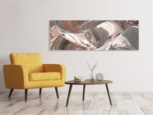 Laden Sie das Bild in den Galerie-Viewer, Leinwandbild Panorama Abstraktes Glasfliessen